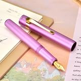 Hong Dian M2 Mini Fountain Pen Lilac Purple with Extra Fine Nib view 4