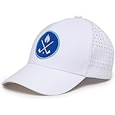 Funky Junque Men's Performance Golf Hat - High Crown Cap, Moisture-Wicking