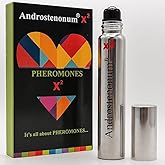ANDROSTENONUM X2 Pheromone for Men - Male Pheromones Cologne - Extra Strong Pheromone Gift for Him – Musk, Exotic Fruits and Amber Scent - Roll-On 0.27 Fl. Oz