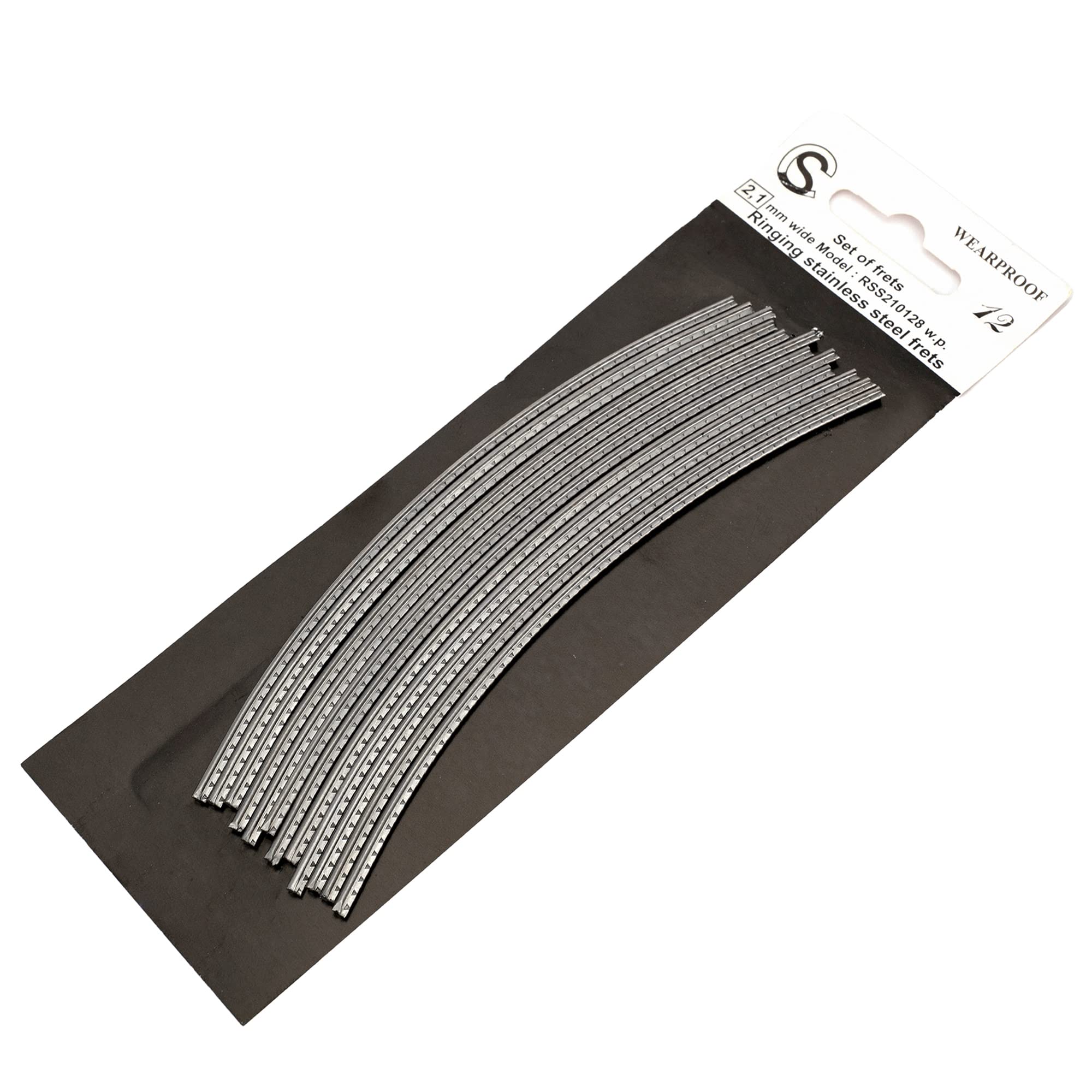 Sintoms RSS210128 Ringing Stainless Steel 2.1mm Small Fret Wire Set for Classic Acoustic Guitar