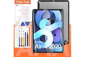 THIRDPOLE Original for iPad Air 4 2020 LCD Screen Replacement,for iPad Air 4th Gen10.9 inch A2324 A2072 A2325 A2316 LCD Display Digitizer Full Assembly(Black)