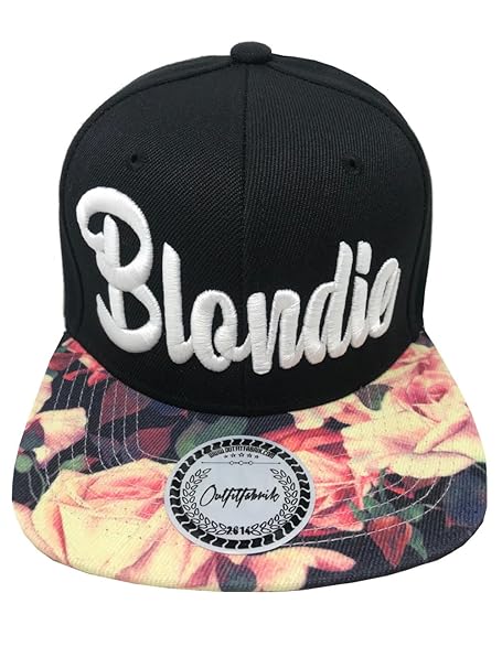 Outfitfabrik &Hearts Hearts; Snapback Cap Stickerei Blondie/Brownie/Blackie/Readhead