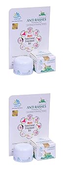 VANIA Combo of 2 Natural Anti Rashes Gel, 30 Gm