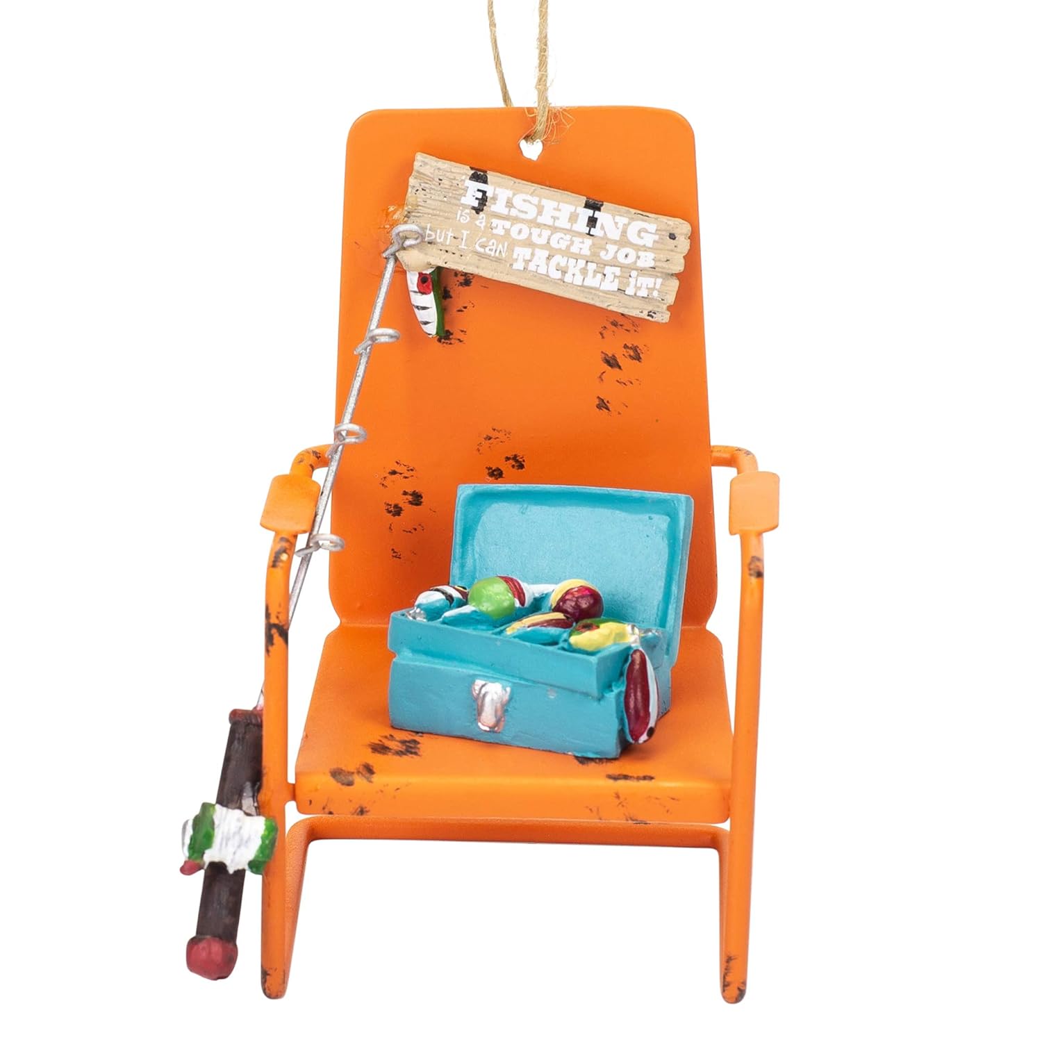 Midwest CBK Fishing is a Tough Job But I Can Tackle It Ornament