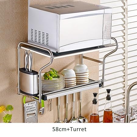 PENGFEI Estantes para Soportes Estantería Colgante Cocina Baldas ...