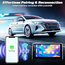 Mini Wireless Carplay Adapter for iPhone, 2025