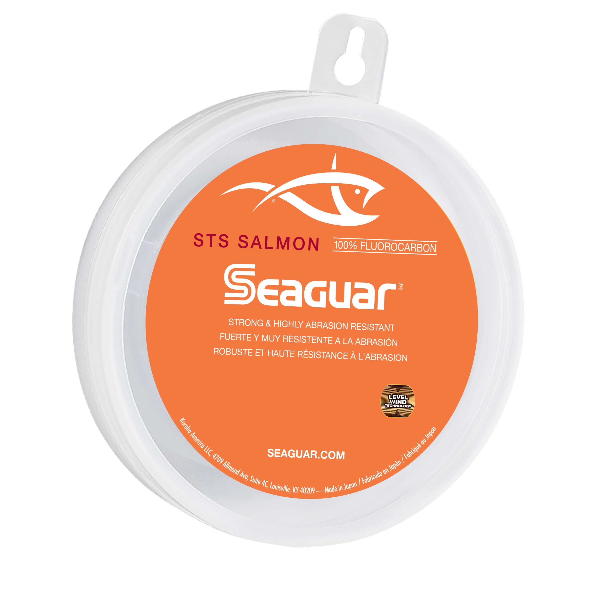 Seaguar STS Salmon 100% Fluorocarbon Fishing Line 40lbs, 100yds Break Strength/Length - 40STS100