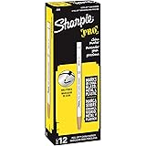 Sharpie Peel Off China Marker, White, 12 Piece