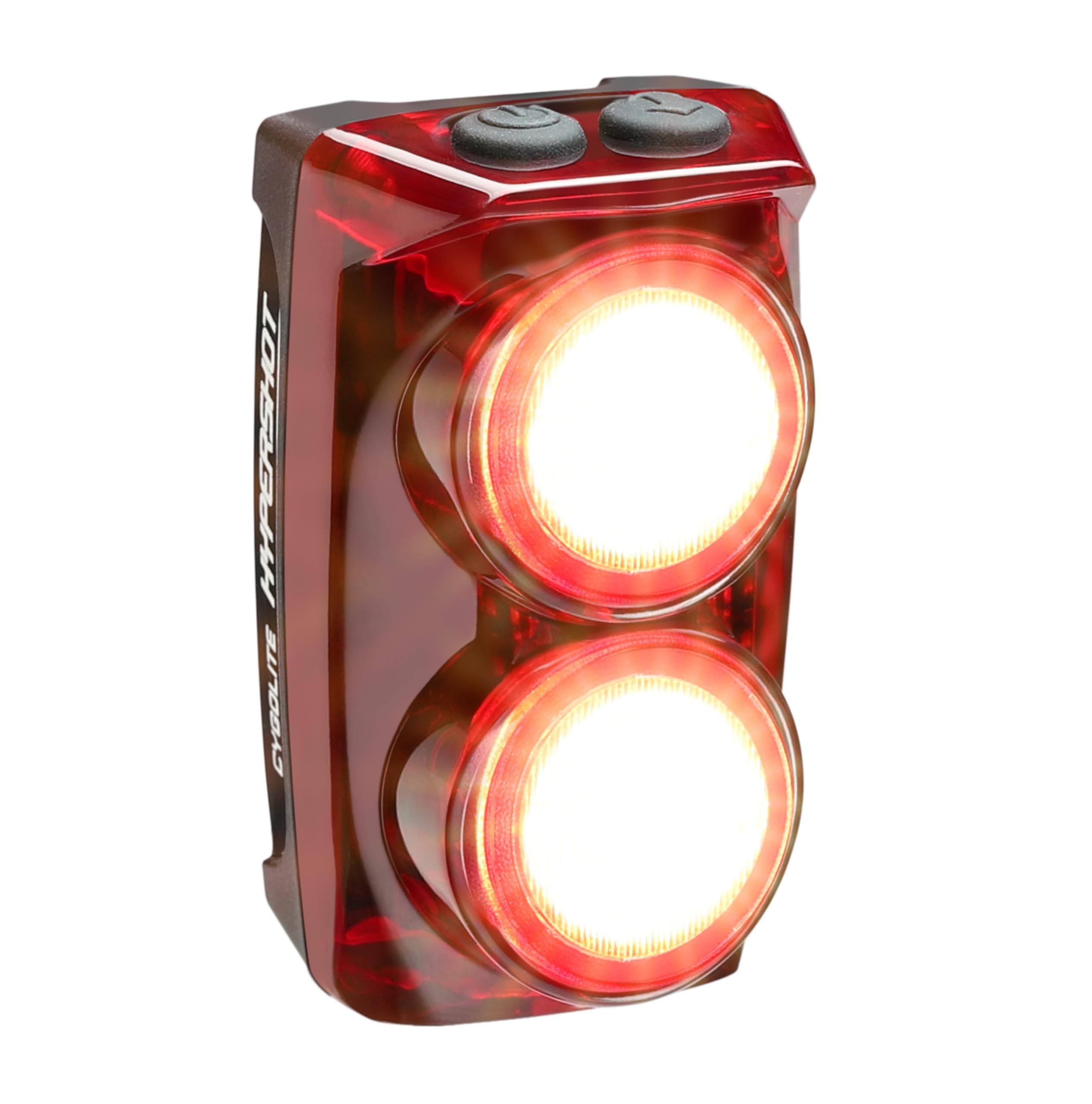 Cygolite Hypershot 280 Lumen Bicycle Taillight – 7 Night & Daytime Modes– User Adjustable Flash Speeds- Sleek and Compact Design– IP64 Water Resistant– USB-C Rechargeable–Great for Busy Roads Image