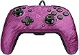 PDP Gaming Faceoff Deluxe + Audio Wired Controller Faceplate: Purple Camo - Nintendo Switch