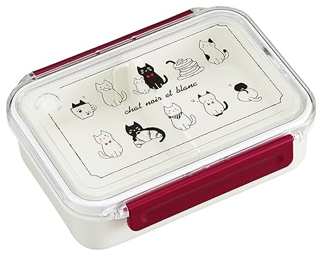 Amazoncom Osk Chat Noir Et Blanc Black Cat Lunch Bento Box