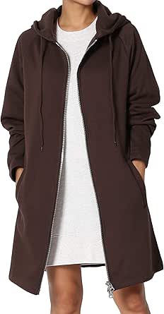 brauner zip hoodie oversized