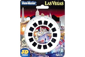 3DSTEREO VIEWMASTER Las Vegas, Nevada - Classic ViewMaster - 3 Reels on Card