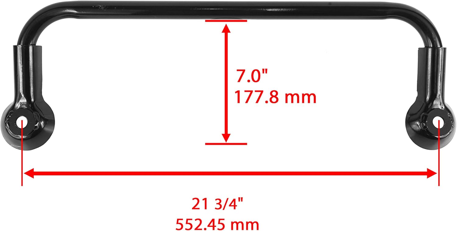 Caltric Rear Suspension Stabilizer Sway Bar compatible with Polaris RZR 800 2008-2014 1015480-458