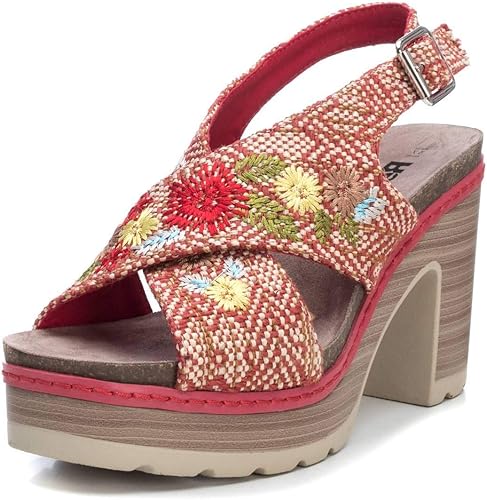 red sandals on amazon