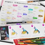 Artworx 72 Premium Watercolour Pencils Set - 72 Colour Art Pencils view 6
