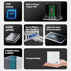Beelink ME Mini PC with Intel N150 12G LPDDR5 64G