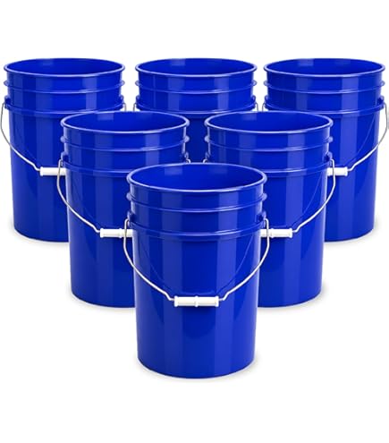 Amazon.com: Bucket Head 5 gal. 1.75-Peak HP Wet Dry Vac - Set of 2