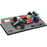 OPO 10 - Miniature car Formula 1 1/43 Compatible with Benetton B190 - Nelson Piquet - 1990 - FD076