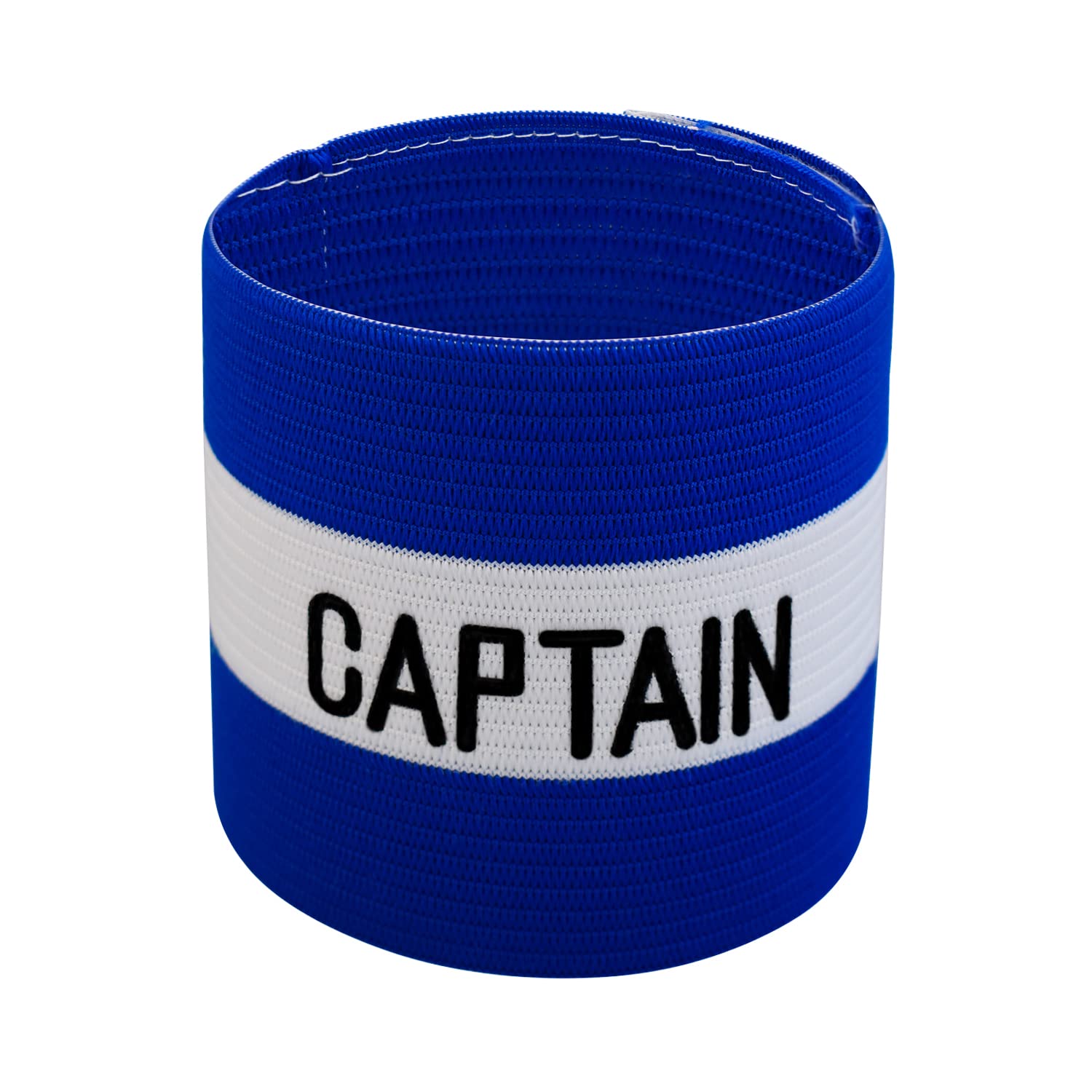 VerteLife Captains Armband，Unisex Captain Armbands Adjustable Football Captain's Armband Adult & Junior Sport Arm Band for Hockey Rugby Multiplayer Ball Games - Blue