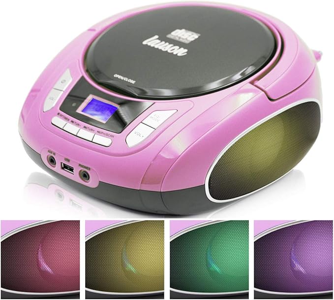 Lauson NXT565 Boombox with Cd Player Mp3 Portable Radio