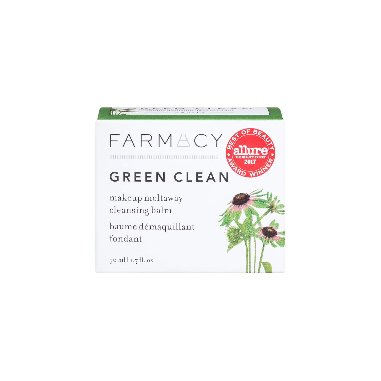 Farmacy Natural Makeup Remover - Green Clean Makeup Meltaway Cleansing Balm Cosmetic : Beauty