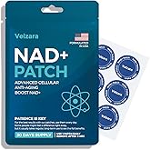 Velzara NAD+ Patches Comfortable All-Day Wear Vegan, Water-Resistant 30 Patches