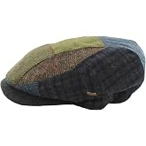 Mucros Weavers Kerry Cap, Irish Hat for Men, Herringbone Wool (US, Alpha, Medium, Multicolour)