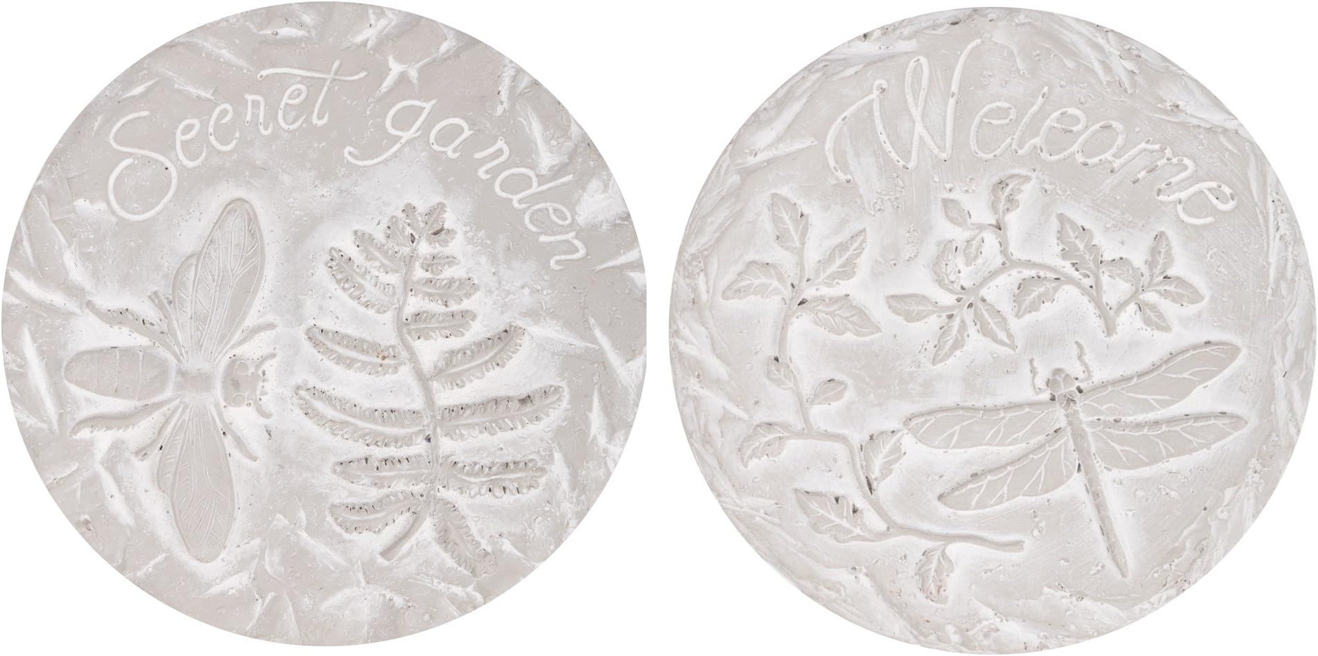 MD MUZ Set of 6 Stepping Stones Garden Ornament