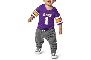 Little King NCAA Infant-Touchdown Pass-Team Football Jersey-Sizes 6 Months 12 Months 18 Months