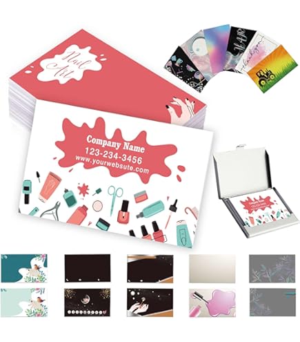 RXBC2011 Thank You For Your Support Cards Handwritten Lettering Design Thank You Small Business Card Pakc Of 100 (HOTPINK): Greeting Cards