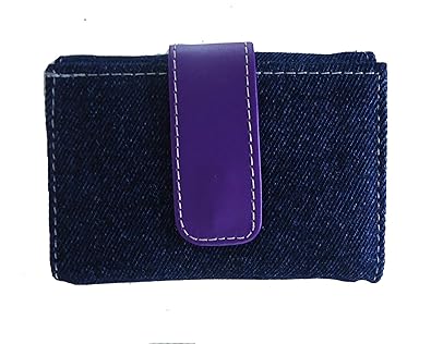 Modish Look Casual Jeans Womens Comfortable Wallet with Mirror