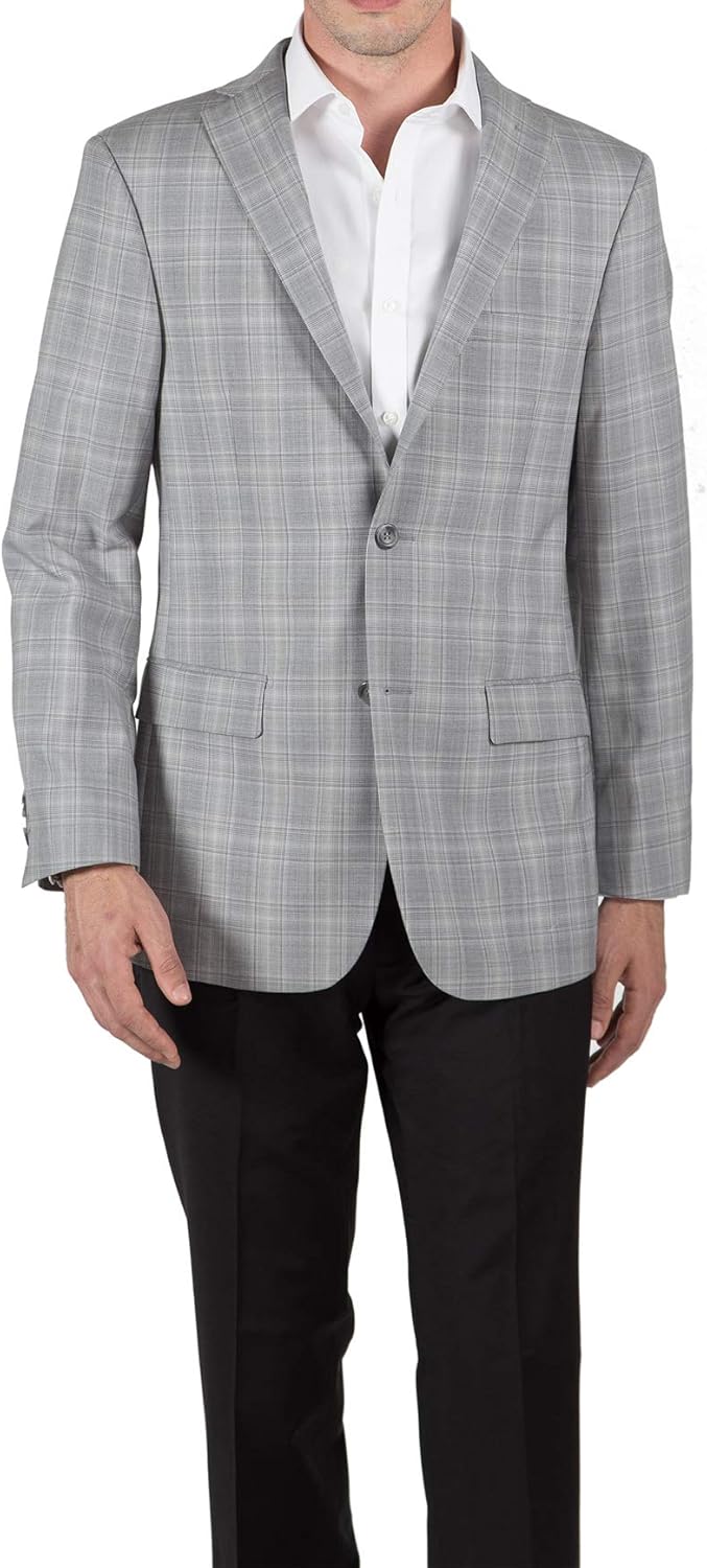 grey sports coat outfit
