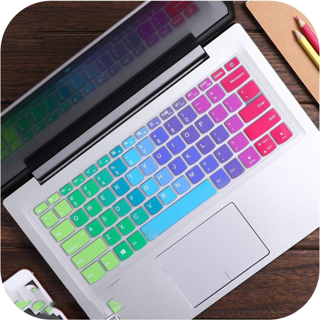 Silicone Laptop Keyboard Protector Keyboard Cover Skin for Lenovo 13.3