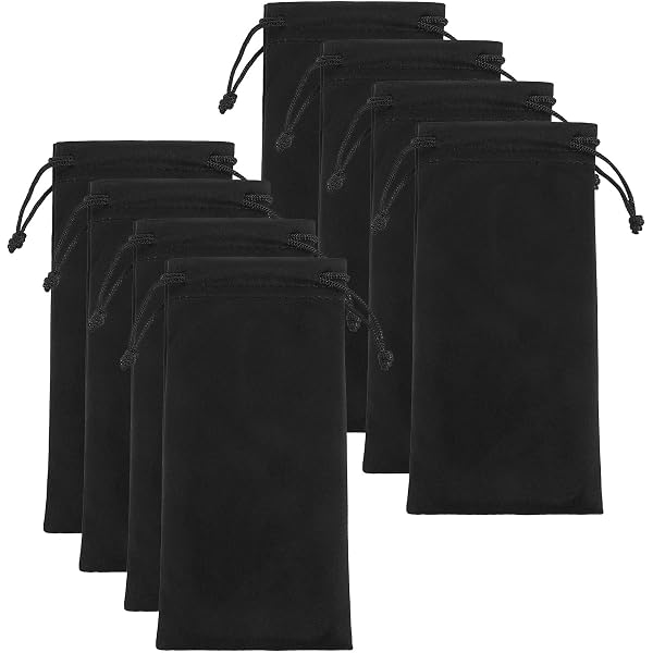 Ed Hicks 5* Étui à Lunettes Souple ⭆ Pochette en Microfibre à Cordon⭆ Sac de Rangement pour Lunettes de Soleil ⭆ Multicolore- savoir quels lunnettes sont dans quel étui