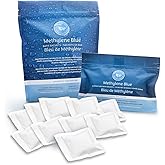 Methylene Blue Bath Soak | Age Defying Serum for Aging and Fragile Skin | Supplement for Defying The Signs of Aging Fragile Skin | USP Pharmaceutical Grade | 10 Dissolvable Sachets