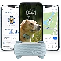 Tractive Smart Dog GPS Tracker | Live Pet Tracker with Virtual Fence | Vital Signs Monitoring of Heart & Respiratory Rate | B
