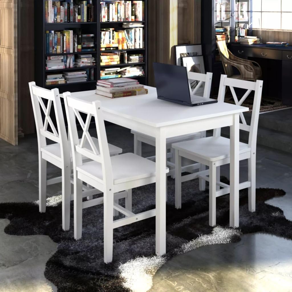 Best Dining Table Set 5 Pc White