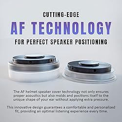 I A S U S High Def XSound 4 Helmet Speakers
