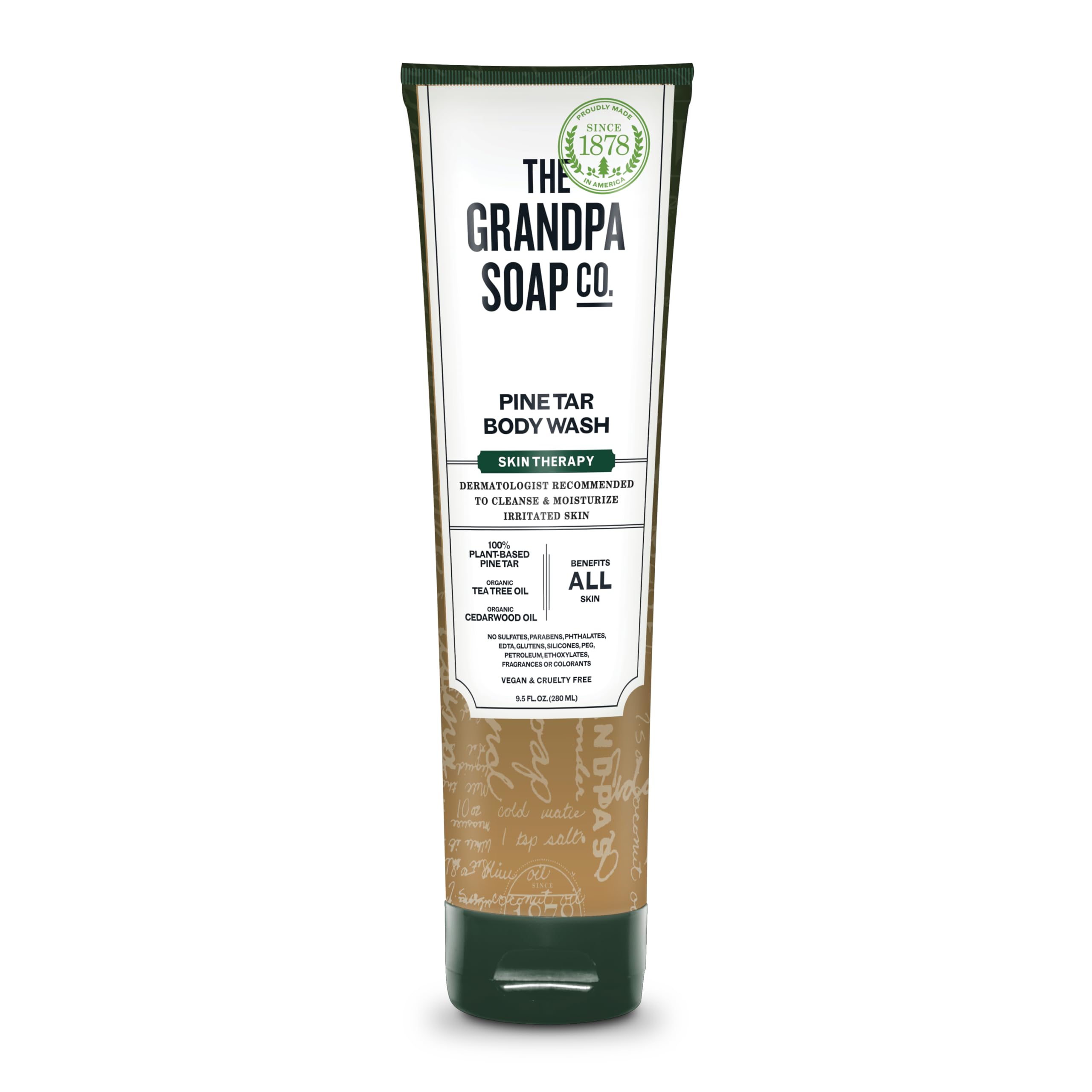 GRANDPA SOAP - Pine Tar Body Wash - 9.5 oz (269 g)