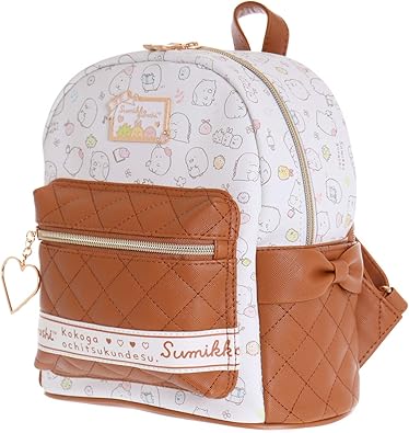 Amazon すみっコぐらし 合皮 Dパック デイパック リボン 付