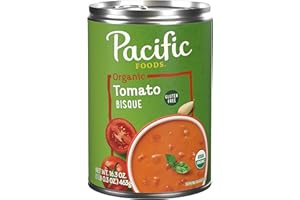 Pacific Foods Organic Tomato Bisque Soup, 16.3 oz Can
