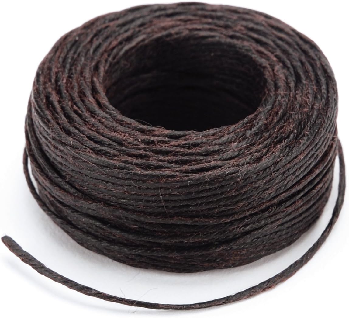 Tandy Leather Factory Waxed Thread, 25Yard, Brown Amazon.ca Home
