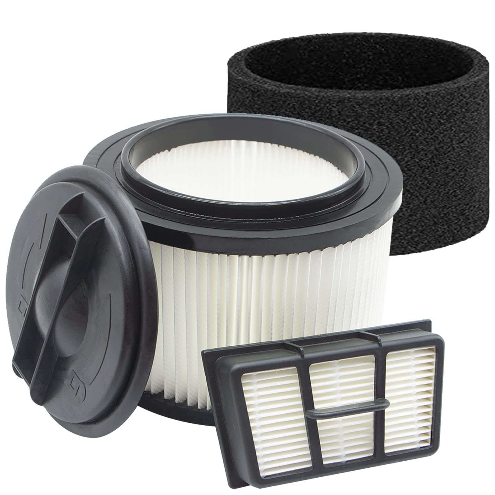 Photo 1 of 2 Pack VF408 HEPA Filter Replacement for Vacmaster VF408 4 Gallon Wet/Dry Vacuum Cleaner, Compare to Part# VF408 & VFHF