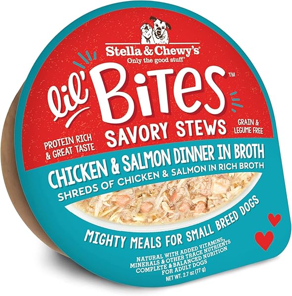 STELLA & CHEWY’S LIL BITES CHICKEN & SALMON...