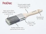 ProDec Decorator Synthetic Paint Brush Set 1in 1.5in 2in for Emulsion Gloss view 2