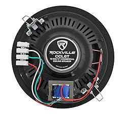 Rockville CCL6T (4) 70V 6" Commercial Ceiling