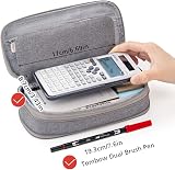 EASTHILL Pencil Case Big Pen Case Linen Cotton 9x20 cm Organizer view 6