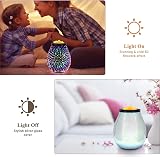 Bobolyn Electric Wax Melts Burner with 3D Fireworks LED Colors, Glass Warmer view 5
