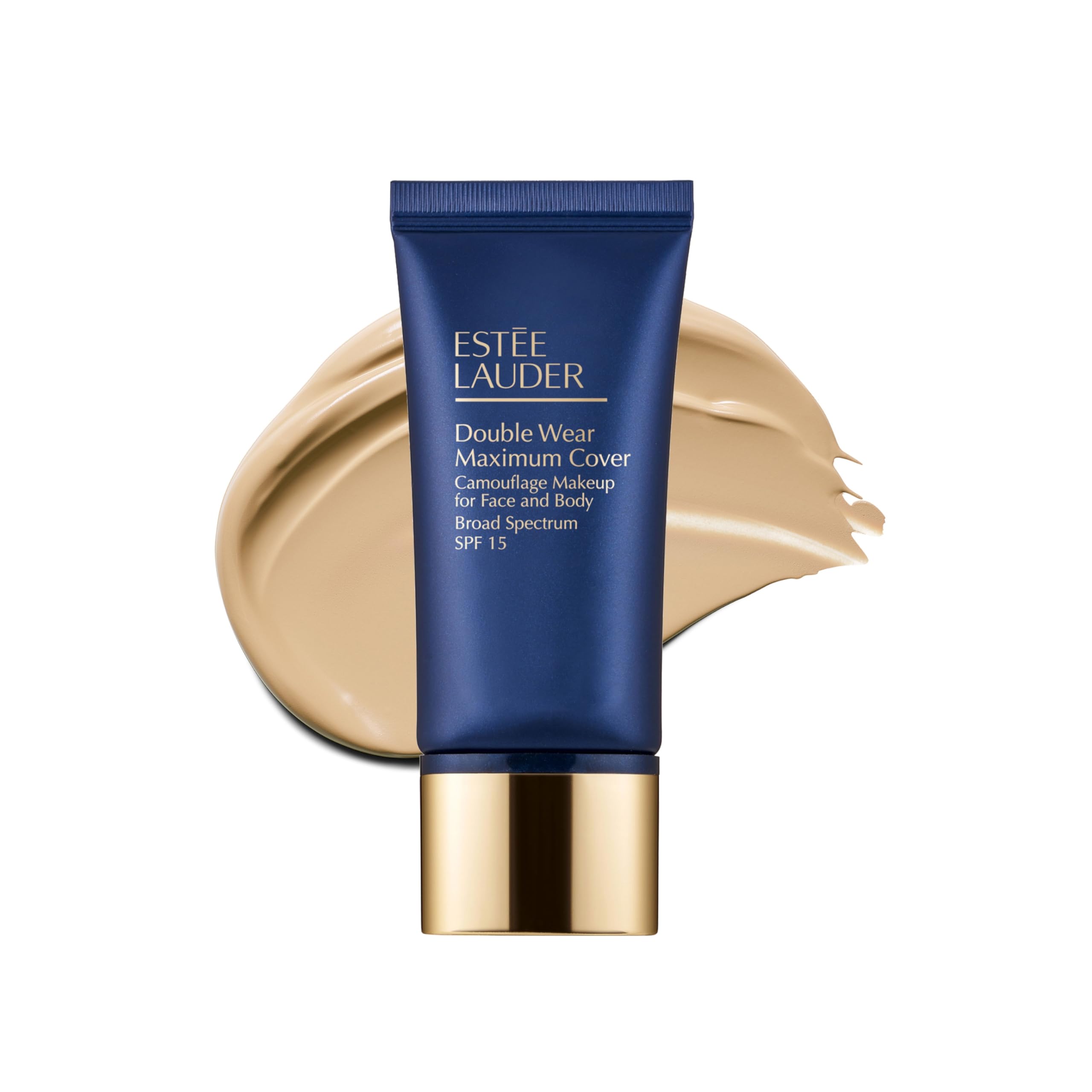 Estée Lauder Double Wear 24-Hour Maximum Cover Camouflage Foundation for Face and Body SPF 15 | Full Coverage | Covers Scars & Tattoos, 30 ml